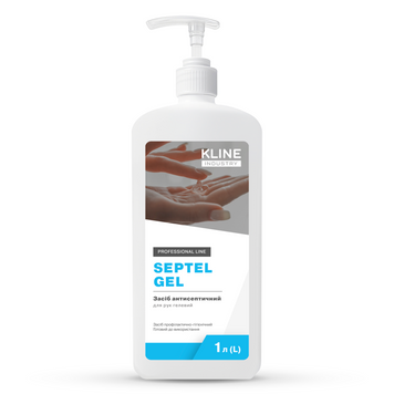 Засіб антисептичний для рук гелевий SEPTEL GEL 1л з дозатором RM0046 фото