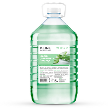 Засіб для миття посуду KLINE Алое Вера 5л (ПЕТ) RM0032 фото