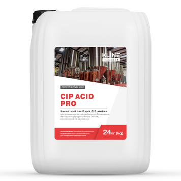 Кислотний засіб для CIP-мийки KLINE CIP ACID PRO 24кг AC0003 фото