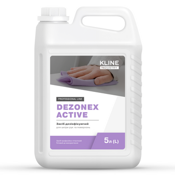 Засіб дезінфікуючий для шкіри рук та поверхонь DEZONEX ACTIVE 5л RM0053 фото